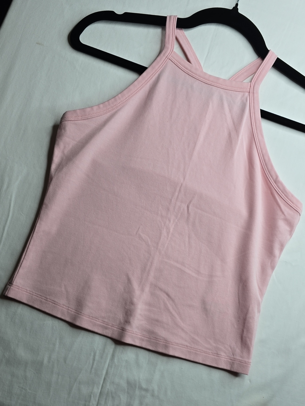 Fabletics Live-In Halter Tank Balletcore Athlesure Casual Layering Feminine